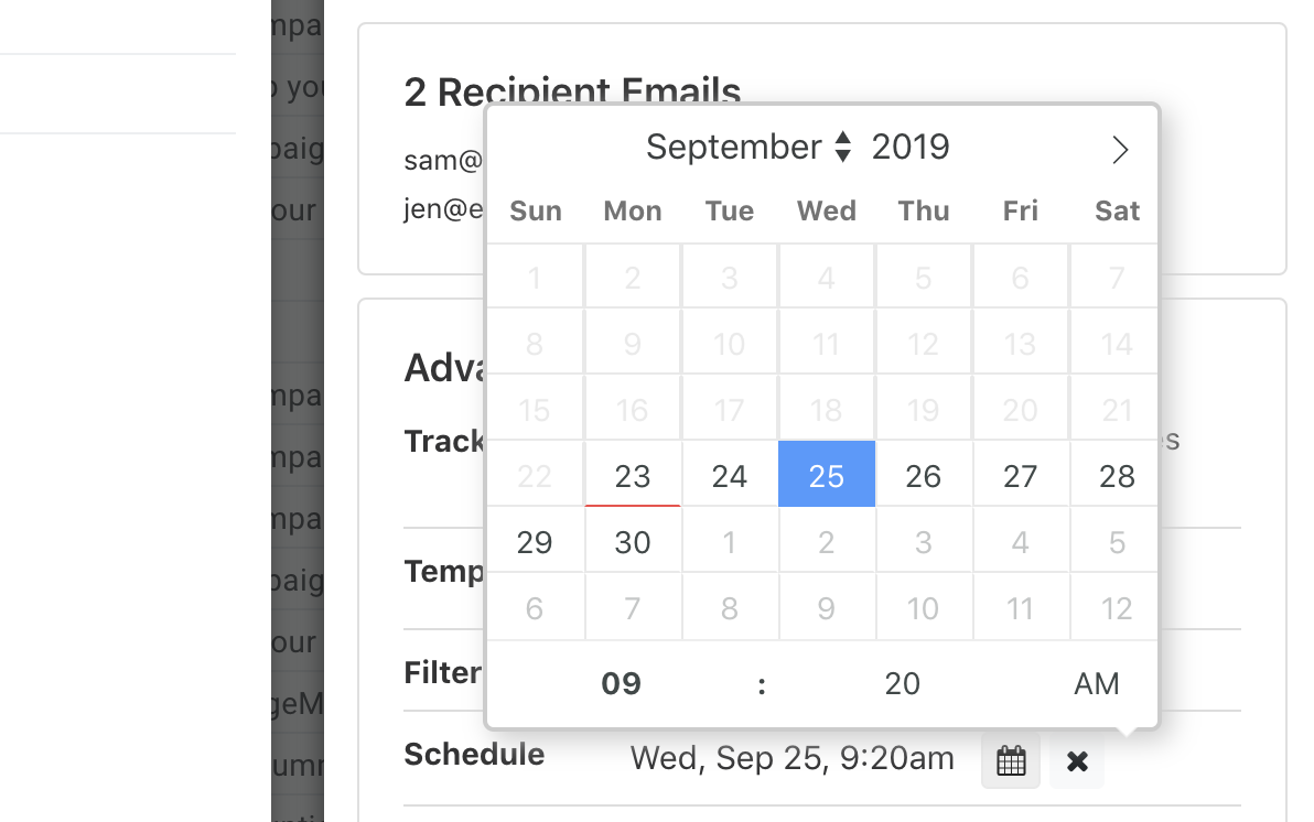 Scheduled Campaigns: Schedule Mail Merges in Gmail - MergeMail